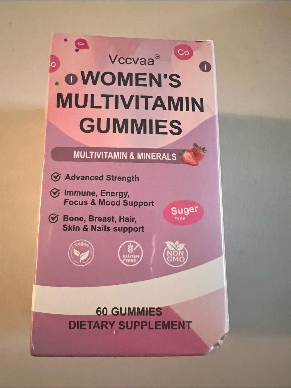 Women's Multivitamin Gummies - Pink - 60 Count